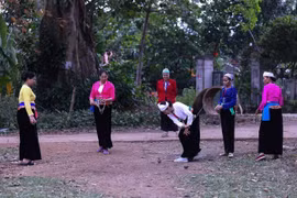 Le "đánh cù", fleuron des jeux traditionnels de l'ethnie Muong à Phu Tho