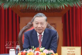 Le secrétaire général du Parti communiste du Vietnam et président de la République To Lam. Photo: VNA