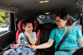 Un siège auto pour enfant. Photo : Vietnam+