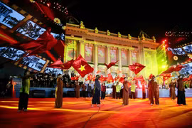 Le spectacle intitulé « Hanoï - Depuis l'automne historique de 1945 » aura lieu à la place de la Révolution d'Août dans la soirée du 15 août. Photo: hanoimoi.com.vn