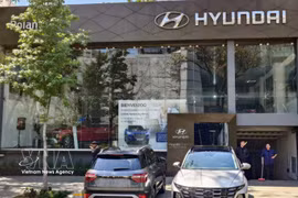 Une concession Hyundai au Vietnam. Photo: VNA