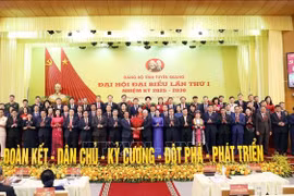 Le nouveau Comité exécutif du Parti de la province de Tuyên Quang pour le premier mandat 2025-2030. Photo: VNA