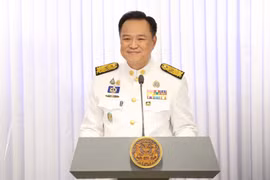 Le Premier ministre thaïlandais, Anutin Charnvirakul. Photo: Xinhua/VNA