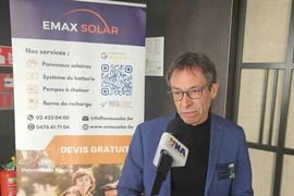 Le professeur Geert Angenon, de l'Université Vrije Universiteit Brussel (VUB). Photo: VNA