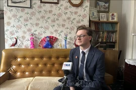 Kyril Whittaker, chercheur en histoire politique vietnamienne et membre du Parti communiste de Grande-Bretagne. Photo: VNA