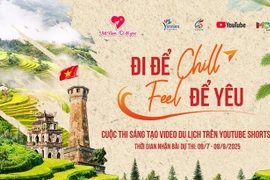 Le concours de création de vidéos touristiques "Vietnam : Go to Love !" a lieu du 9 juillet au 9 septembre. Photo: VNA
