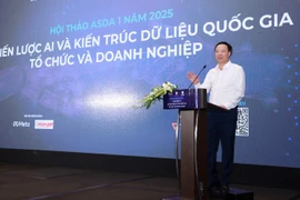 Le général de brigade Nguyên Ngoc Cuong, directeur du Centre national des données. Photo: VietnamPlus