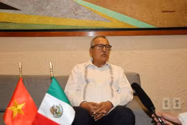 Le député Pedro Vazquez, président de la Commission des Affaires étrangères de la Chambre des députés du Mexique. Photo: VNA