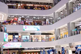 Aeon Mall Da Nang Thanh Khe ouvre ses portes le 3 juillet, à Da Nang. Photo: VNA