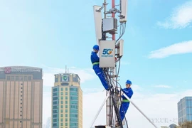 L’opérateur Viettel met en service quelque 30 000 stations de base 5G, dépassant largement les engagements initialement pris auprès du gouvernement. Photo: VNA