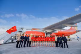 Un équipage de Vietjet. Photo: Vietjet