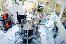 Laboratoire de recherche en nanotechnologies modernes de l'Université nationale de Ho Chi Minh-Ville. Photo : VNA 