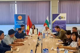 Des délégués à la rencontre d'affaires Vietnam-Bulgarie. Photo: VNA