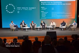 Un colloque se tient dans le cadre du Sommet « One Health ». Photo : VNA