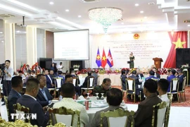 Cérémonie solennelle marquant le 80e anniversaire de la Fête nationale du Vietnam. Photo: VNA