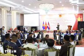 Cérémonie solennelle marquant le 80e anniversaire de la Fête nationale du Vietnam. Photo: VNA