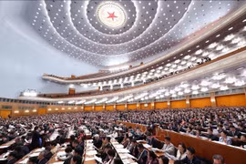 La troisième session du 14e Comité national de la Conférence consultative politique du peuple chinois (CCPPC), le 4 mars 2025. Photo : Xinhua