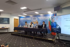 Séminaire stratégique axé sur le renforcement de la coopération économique, industrielle et technologique. Photo: ambassade du Vietnam en Bulgarie