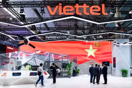 Stand de Viettel au MWC Barcelone 2026. Photo : Viettel