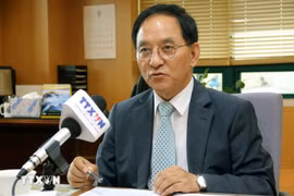 Le professeur Lee Jai Hee, recteur de l'École supérieure internationale d'anglais. Photo: VNA
