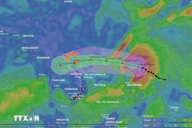 Le typhon Ragasa débarque en Mer Orientale et menace les côtes vietnamiennes