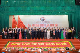 Le 16e Congrès du Comité provincial du Parti de Son La, mandat 2025-2030, couronne un franc succès. Photo : congan.sonla.gov.vn
