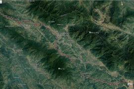 Schéma du projet de ligne 220 kV Phong Thô – Than Uyên. Photo: congthuong.vn