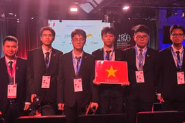 La délégation vietnamienne participe à la 55e édition des Olympiades Internationales de Physique (IPhO). Photo: ministère de l'Éducation et de la Formation