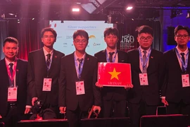 La délégation vietnamienne participe à la 55e édition des Olympiades Internationales de Physique (IPhO). Photo: ministère de l'Éducation et de la Formation