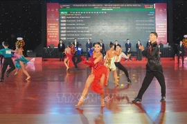 Le Championnat national de Breaking et de Hip-Hop 2025, un spectacle de masse multidisciplinaire consacré à la danse urbaine se tient le 27 décembre à Hô Chi Minh-Ville. Photo: VNA