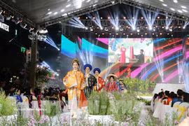 La 12e édition du Festival de l’ao dai à Ho Chi Minh-Ville. Photo: VNA