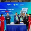 Cérémonie de signature du partenariat entre Central Retail Vietnam et Napas. Photo: bnews