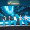 Cérémonie de lancement du service « Green SM Limo » à New Delhi. Photo: VNA
