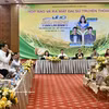 Conférence de presse sur le premier festival du durian de Dak Lak. Photo: VNA