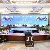La table ronde des ministres de la Construction de l’ASEAN et de la Chine se tient le 15 septembre à Guilin. Photo: VNA