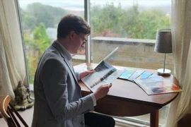 Kyril Whittaker, chercheur sur le Vietnam et membre du Parti communiste britannique. Photo: VNA