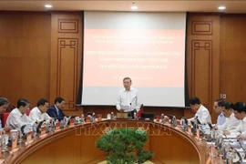 Le secrétaire général To Lam, président du Comité de pilotage central pour la science, la technologie, l'innovation et la transformation numérique, a présidé une réunion dudit Comité permanent tenue le 29 mai à Hanoï. Photo: VNA