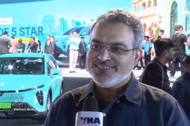 Rohit Khurana, spécialiste automobile du site Car Blog India. Photo: VNA