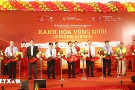 L'ouverture de la Foire internationale de l'aquaculture VietShrimp 2025. Photo: VNA