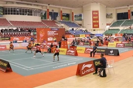 Le tournoi international « LI-NING Vietnam International Series 2025 » attire près de 300 athlètes venus de 19 pays et territoires. Photo: VNA