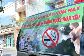 Journée mondiale sans tabac 2025 – levons le masque !. Photo: VNA