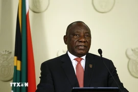 Le président de la République d’Afrique du Sud, Matamela Cyril Ramaphosa, effectuera une visite d’État au Vietnam les 23 et 24 octobre 2025. Photo: AFP/VNA