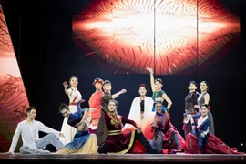 Le spectacle spécial « Fier d'être Vietnamien » aura le soir du 17 août au stade national My Dinh à Hanoï. Photo: Comité d'organisation