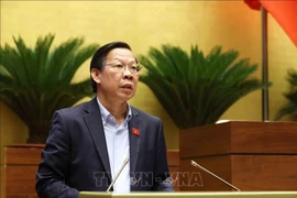 Phan Van Mai, président de la Commission économique et financière de l'Assemblée nationale à la 9e session de la 15e Assemblée nationale. Photo: VNA