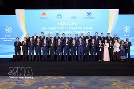 Les délégués à l'ouverture de la Conférence des dirigeants des villes de l’ASEAN 2026. Photo: VNA