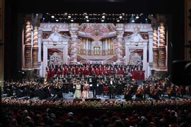 Concert d'amitié Vietnam-Kazakhstan. Photo: VNA