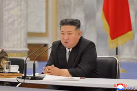 Kim Jong Un, Président des Affaires d’État de la République populaire démocratique de Corée (RPDC). Photo: Yonhap/VNA