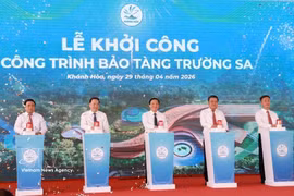 Mise en chantier du musée de Truong Sa. Photo: VNA