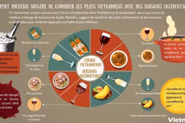 Un expert Michelin suggère de combiner les plats vietnamiens avec des boissons occidentales