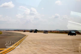 La composante civile de l’aéroport de Phan Thiet entrera en chantier le 28 avril. Photo: VNA